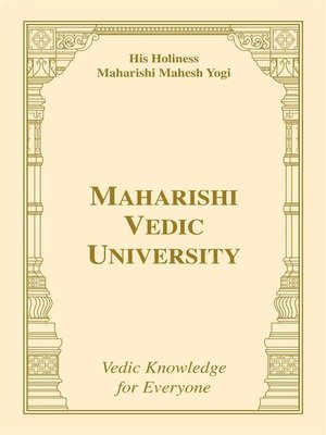 cover image of Maharishi Vedic University